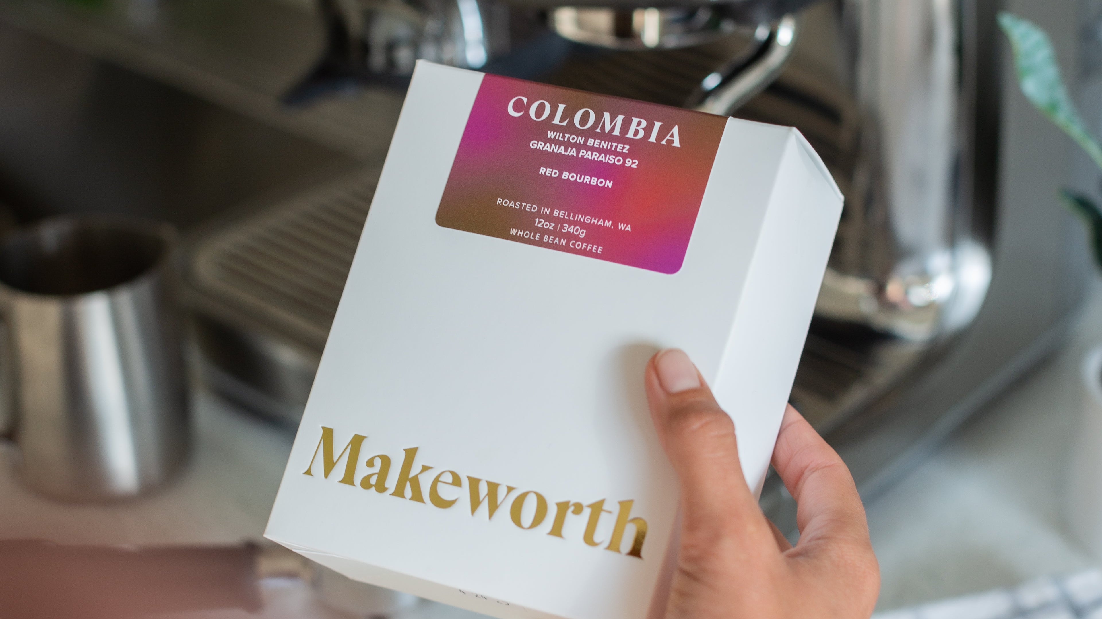 brewing specialty colombian coffee on a breville espresso machine