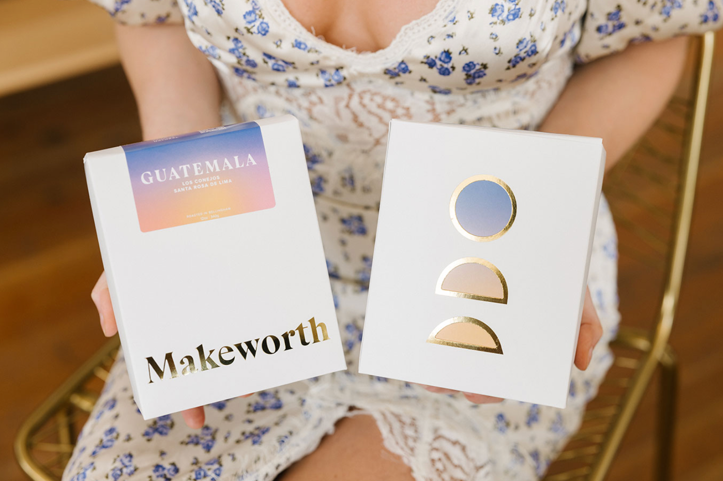 Makeworth Coffees beautifully designed retail packaging