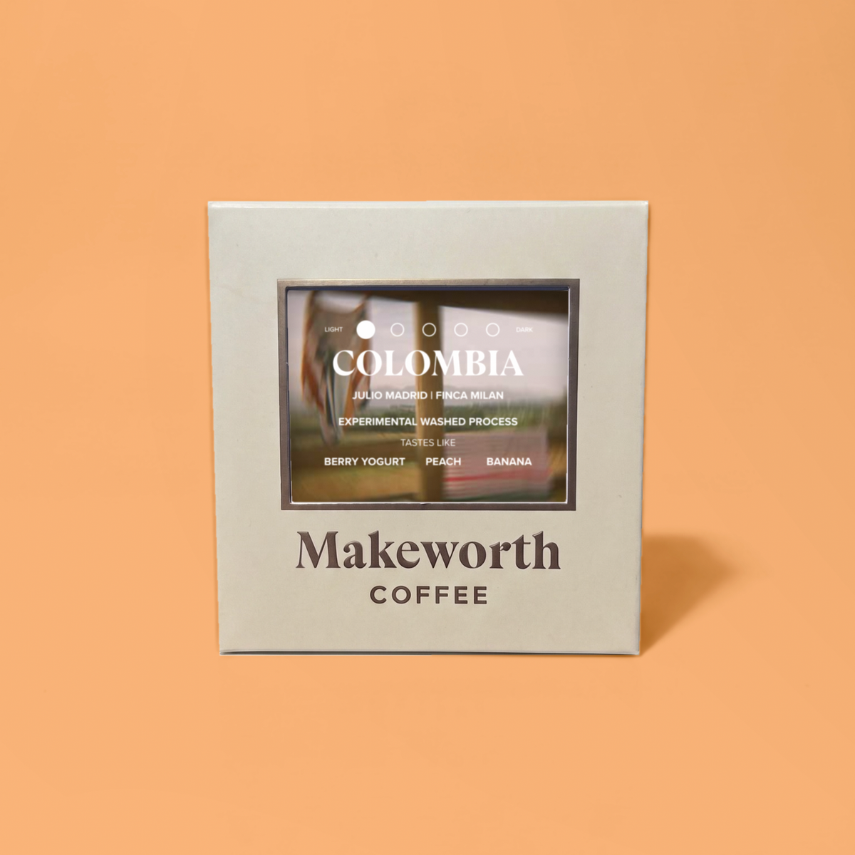 Makeworth Coffee Colombia Loganberry 10oz box