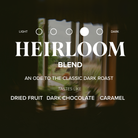 Heirloom Blend label front
